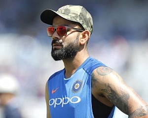 Team India flaunts Army camouflage caps, donates match fee to Nat'l Defence Fund