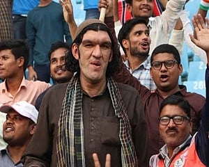 This 8-feet Afghan has tall problems