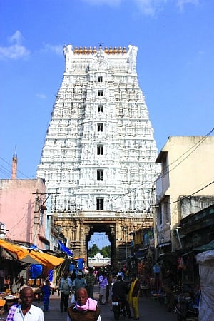Three golden crowns of Tirupati temple missing