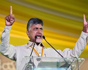 Time has come for PM to go home: Andhra CM Naidu