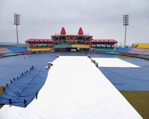 Toss delayed after heavy downpour, little chance of T20I match happening