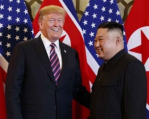 Trump claims 'very good' Kim relations despite failed summit