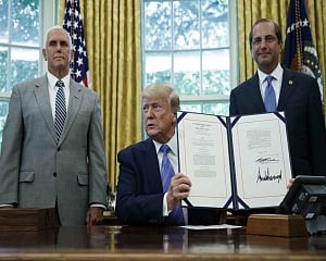 Trump signs humanitarian aid package to bolster migrant care