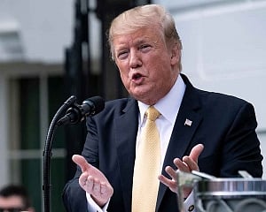 Trump urges 'fight with all our strength' against anti-Semitism