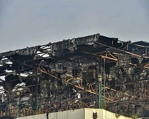 Two including an IRS officer died after jumping off the hotel on fire