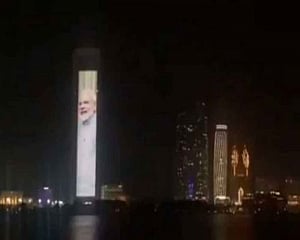 UAE govt marks Modi's swearing-in ceremony by lighting up iconic ADNOC building