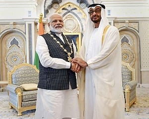 UAE honours PM Modi with highest civilian award