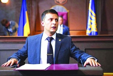 Ukraine election no laughing matter