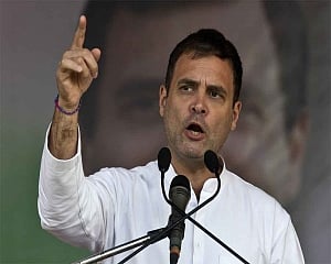 UP CM behaving foolishly: Rahul on arrest of Kanojia, two others