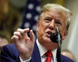 US President calls impeachment inquiry against him a scam