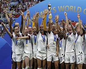 US rejoices after women's football World Cup win