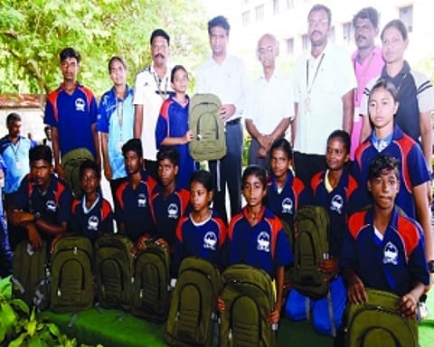 VIT addresses students on their annual summer camp