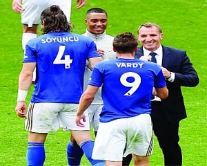 100 up for Vardy
