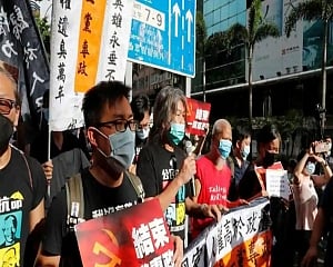 After security law's passage, Hong Kong marks China rule