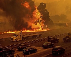 At least 3 people killed in Northern California wildfires
