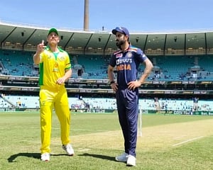 Australia win toss, opt to bat against India in second ODI