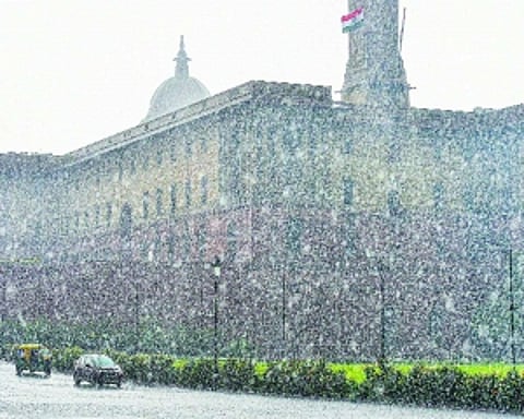 Bye-bye rain, hailstorm! Delhi temp to rise now