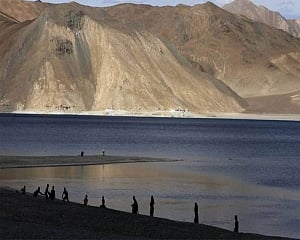 China starts fresh build up north of Pangong Lake