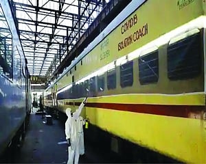 Coaches to be Covid centres at 215 rly stns