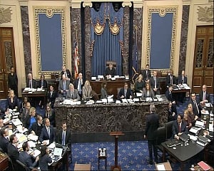 Democrats present case against President Trump in Senate impeachment trial