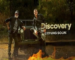 Discovery's Grylls shares Rajinikanth's TV debut first look