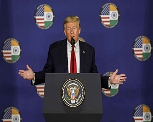 Don't want to say anything on CAA, it is up to India: Trump
