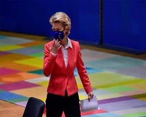 EU chief leaves summit to go into quarantine