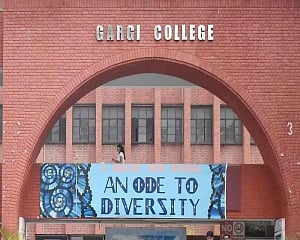 Gargi mayhem: Police file FIR, anguished students stage protest