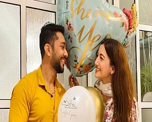 Gauahar Khan and Zaid Darbar are engaged