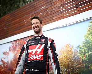 Grosjean to miss race after crash, Fittipaldi's grandson in