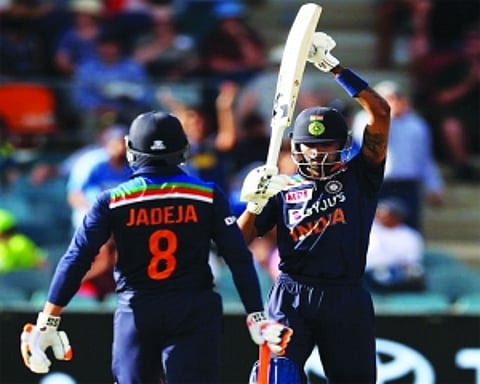 Hardik, Bumrah save blushes
