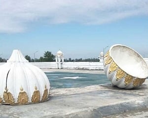 India asks Pak to look into reasons behind collapse of domes of Kartarpur Gurudwara