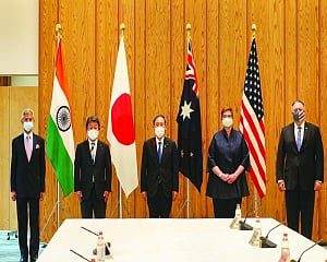 India calls for rule-based world order, free India-Pacific region