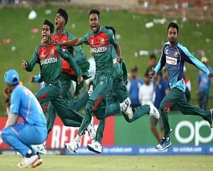 India skipper says Bangladesh's reaction was 'dirty' following U-19 triumph