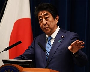 Japan's PM Shinzo Abe says he's resigning for health reasons