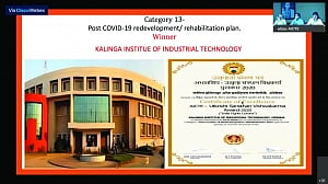 KIIT honoured with Utkrisht Sansthan Vishwakarma Award