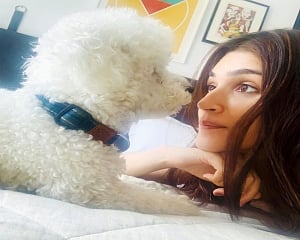 Lockdown diaries: Kriti Sanon is having a 'pawsome' time