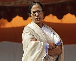 Mamata calls suspension of RS MPs reflective of govt's autocratic mindset
