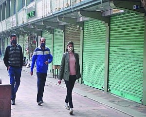 Most markets remain open in Delhi, customers’ footfall low