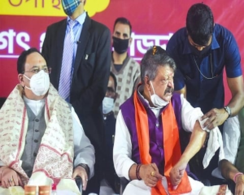Nadda’s convoy attacked in Bengal, BJP slams TMC rule