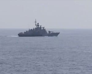 Navy fires missile as part of military drill in Bay of Bengal