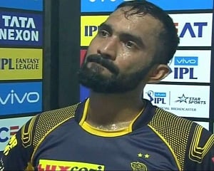 Need to up my game and get a few runs, says Karthik