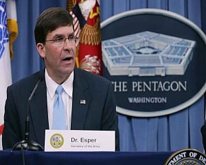 No decision on withdrawal of US troops from Iraq yet, says Defence Secretary Esper