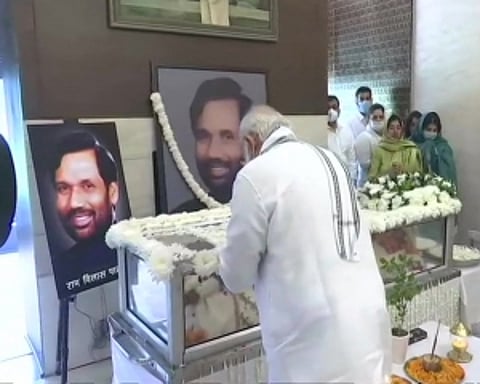 Prez, PM pay tributes to Ram Vilas Paswan