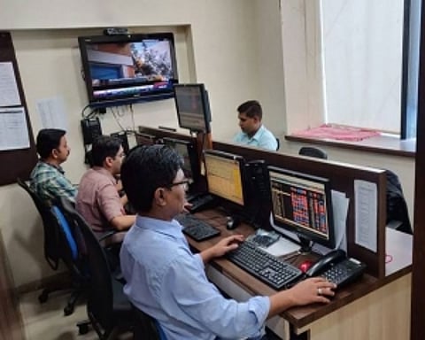 Sensex jumps over 100 pts in opening session; Nifty tops 10,800