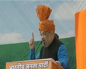 Shah in Guwahati to kick start BJP's Assam campaign