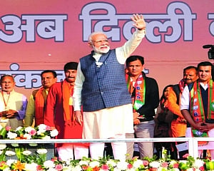 Shaheen stir conspiracy to destroy India: PM