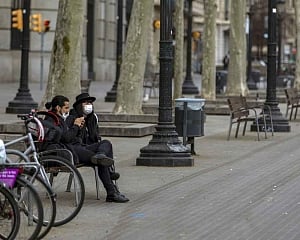 Spain reports 2,000 new virus cases and more than 100 deaths