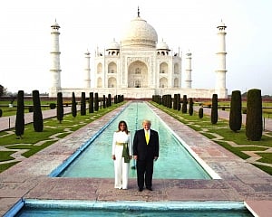 Taj Mahal inspires awe: POTUS