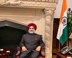 Taranjt Singh Sandhu arrives in US as ambassador-designate, to present his credentials shortly